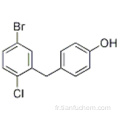 4- (5-broMo-2-chlorobenzyl) phénol CAS 864070-18-8